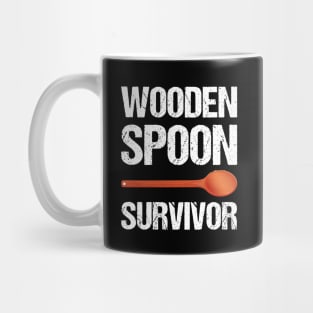 Vintage Wooden Spoon Survivor Mug